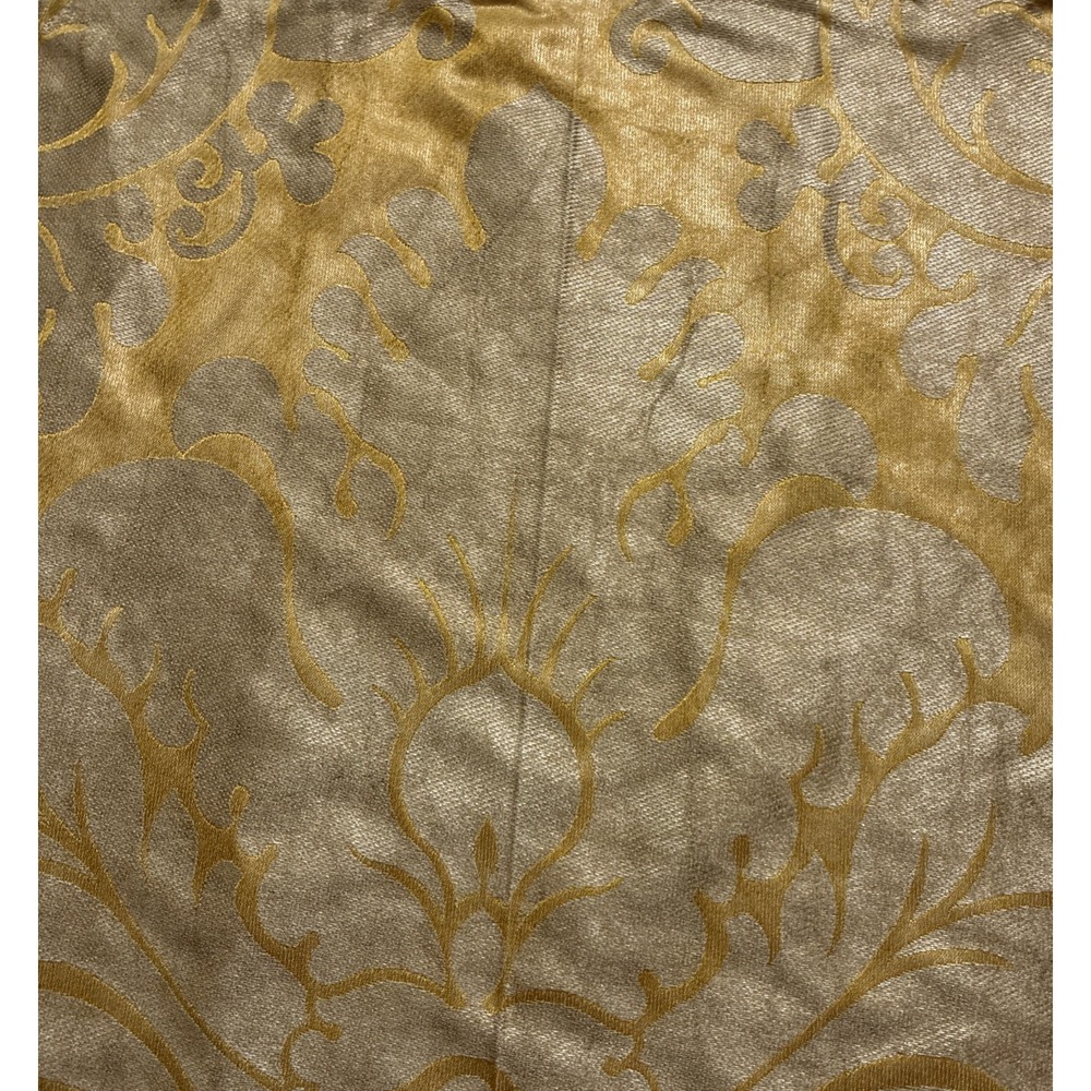Vervain Bassanio Damask Goldleaf Fabric Sample 27" x 36" FabriCut